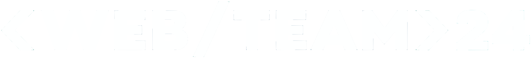 Webteam24 Logo - Weiß